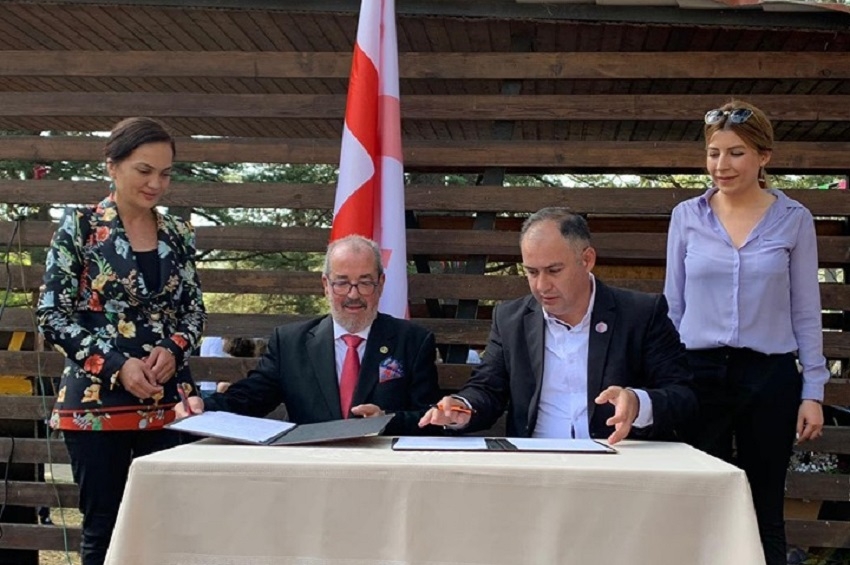 The municipalities of Gurjaani and Laguardia signed a memorandum at the wine festival