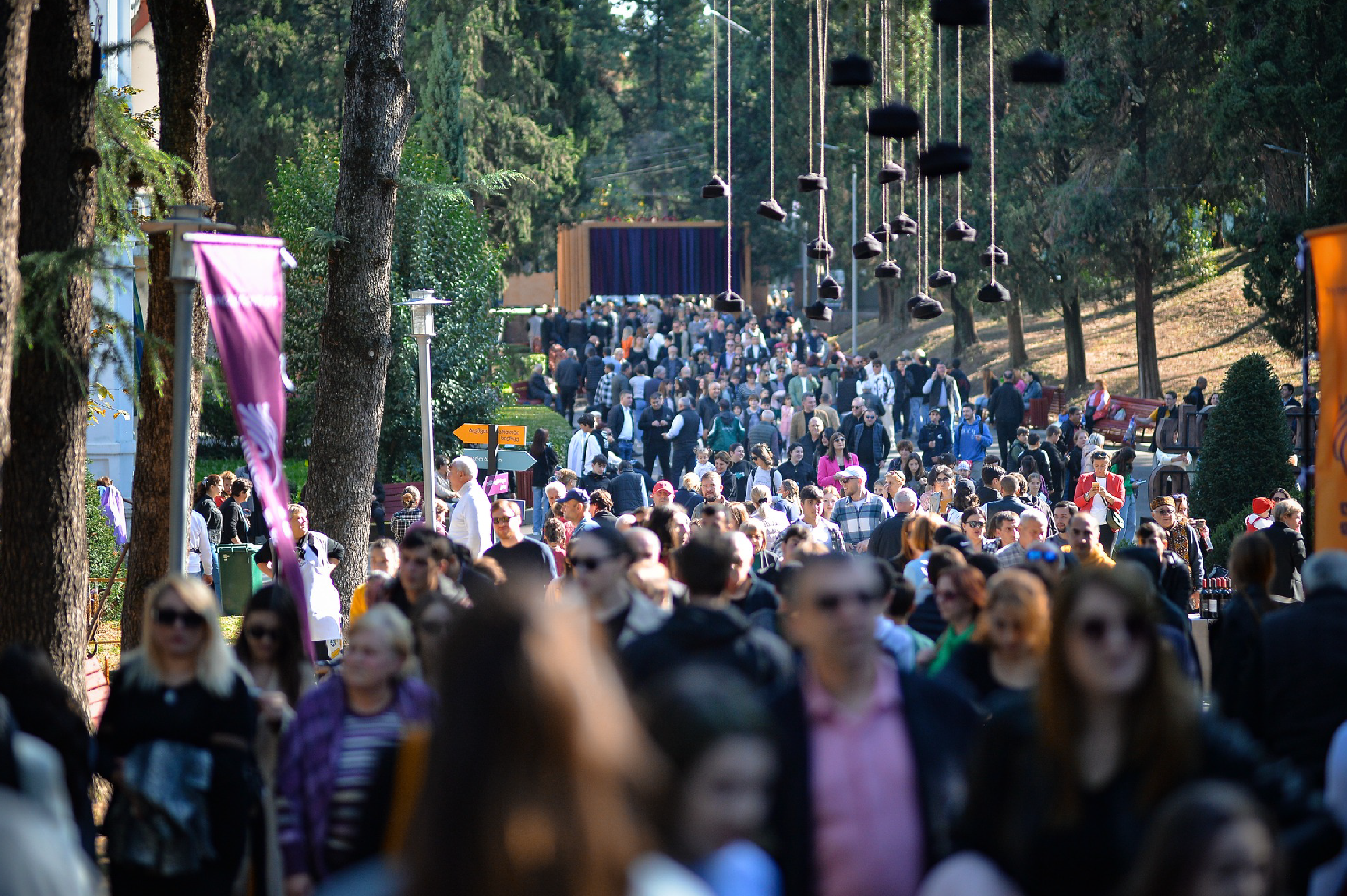 The Gurjaani Wine Festival is always crowded and interesting